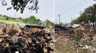 वॉयस ऑफ ए टू जेड न्यूज-लखनऊ के पटाखा गोदाम में विस्फोट से एक महिला के झुलसने की सूचना, नगराम मे लापरवाही जारी