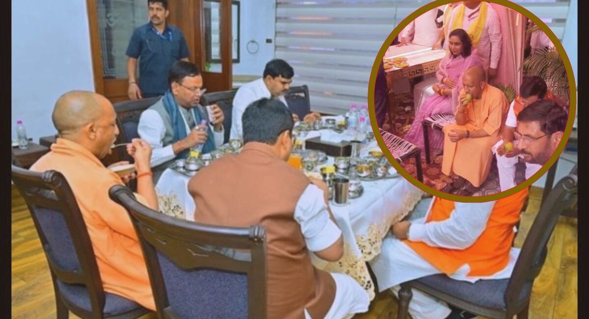 वॉयस ऑफ ए टू जेड न्यूज- सीएम योगी के घर भोजन, बृजेश पाठक के यहां खाया आम; संपर्क और समन्वय से चुनावी तार कस गए नितिन नवीन